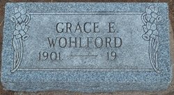 Grace Elizabeth <I>Bethers</I> Wohlford 