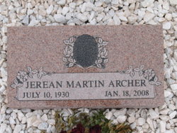 Jerean <I>Martin</I> Archer 