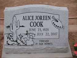 Alice Joreen Cook 