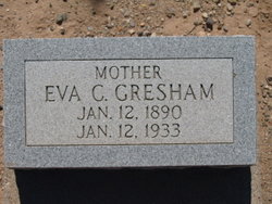 Eva <I>Cravens</I> Gresham 