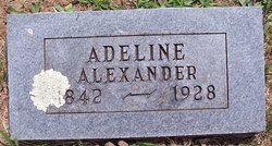 Salvana Adeline <I>Morris</I> Alexander 