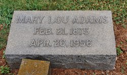 Mary Lou <I>Bowling</I> Adams 