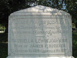 Gabriella Lewis <I>Hawkins</I> Buckner 