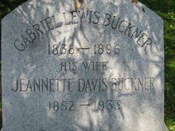 Jeanette <I>Davis</I> Buckner 