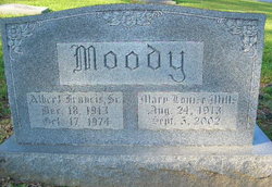Mary Louise <I>Mills</I> Moody 