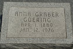 Anna <I>Graber</I> Goering 