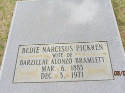 Bedie Narcisus <I>Pickren</I> Bramlett 