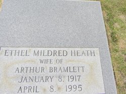 Ethel Mildred <I>Heath</I> Bramlett 