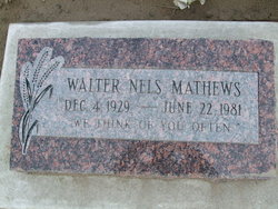 Walter Nels Mathews 
