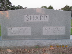 Maude <I>Mahar</I> Sharp 