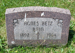 Agnes Clara <I>Betz</I> Bain 