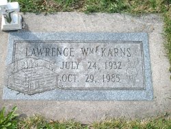 Lawrence William “Sonny” Karns 