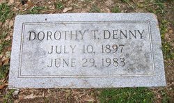 Dorothy Watkins <I>Toomer</I> Denny 