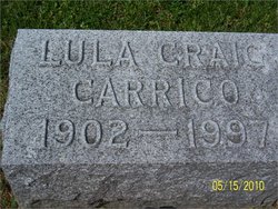 Lula Beryl <I>Craig</I> Carrico 