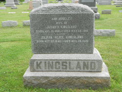 Ann <I>Woolley</I> Kingsland 