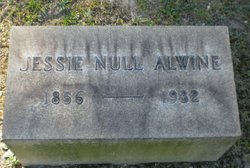 Jessie <I>Null</I> Alwine 