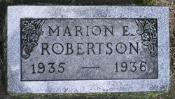 Marion E Robertson 
