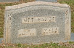 Sallie B. <I>Menefee</I> Metteauer 
