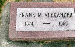 Dr Frank McGinley Alexander 