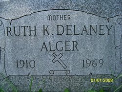 Ruth Katherine <I>Delaney</I> Alger 