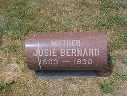 Josephine Burdis “Josie” <I>McCue</I> Bernard 