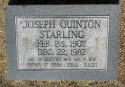 Joseph Quinton Starling 