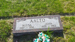 Ruusa Maria “Rosa” <I>Kuorikoski Koski</I> Aalto 