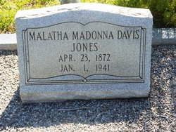 Malatha Madonna <I>Davis</I> Jones 
