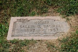Sallie May Cecilia <I>Daugherty</I> Bagwell 