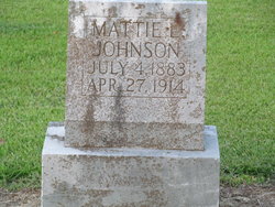 Mattie Launa <I>Harrison</I> Johnson 
