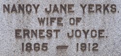 Nancy Jane <I>Yerks</I> Joyce 