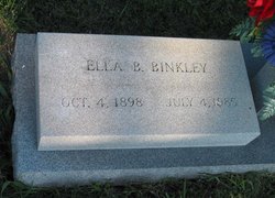 Ella Bell “Mama Bink” <I>Davenport</I> Binkley 