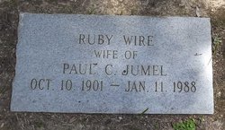Ruby <I>Wire</I> Jumel 