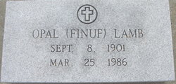 Opal D. <I>Finuf</I> Lamb 