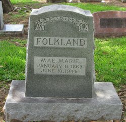 Mae Marie <I>Keifer</I> Folkland 
