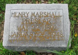 Henry Marshall Preslar 
