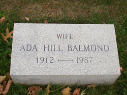 Ada <I>Hill</I> Balmond 