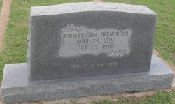 Ernest Guy Alexander 