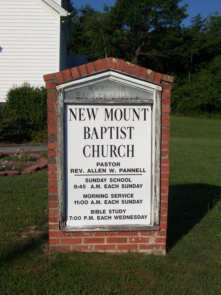 New Mount Baptist Church Cemetery