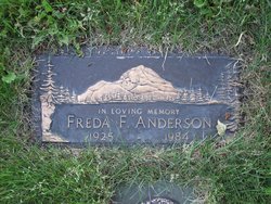 Freda Fay <I>Billingsley</I> Anderson 