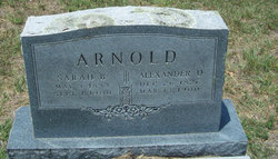 Sarah B. <I>Bishop</I> Arnold 