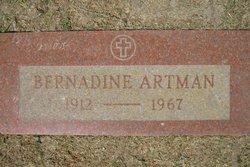 Bernardine <I>Cox</I> Artman 