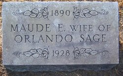 Maude Elizabeth <I>Crandall</I> Sage 
