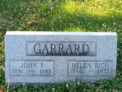 Helen <I>Rich</I> Garrard 