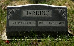 Ruth <I>Blanchard</I> Harding 