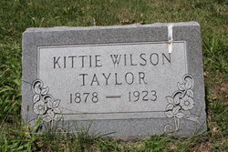 Kittie Ester <I>Wilson</I> Taylor 