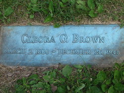 Cleora Gertrude <I>Cyphert</I> Brown 