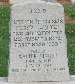 Walter Singer 