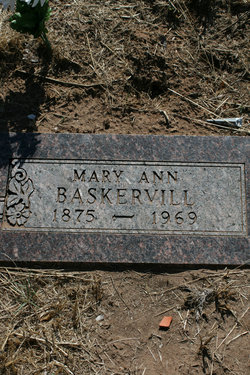 Mary Ann <I>Walker</I> Baskerville 