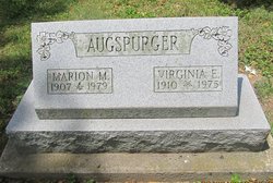 Marion Maurice Augspurger 